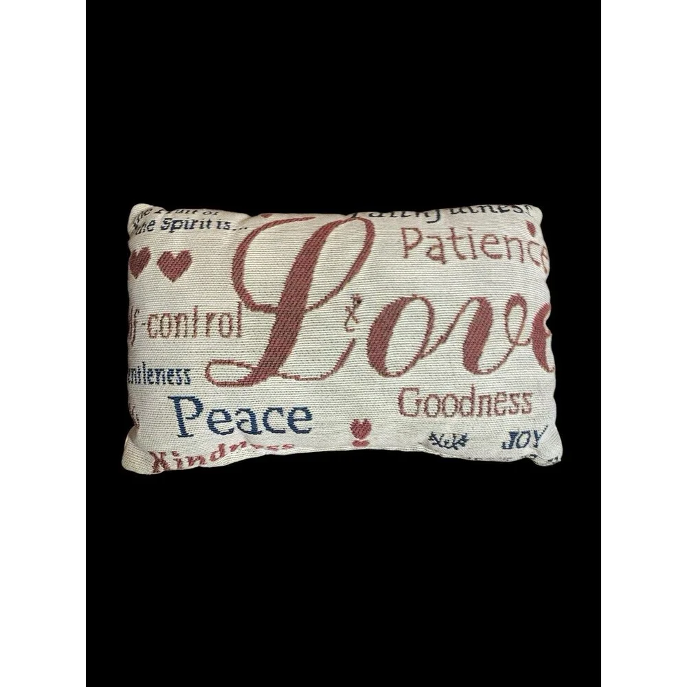 Vintage Friendship Garden Love Throw Pillows Lot Of Four Tapestry